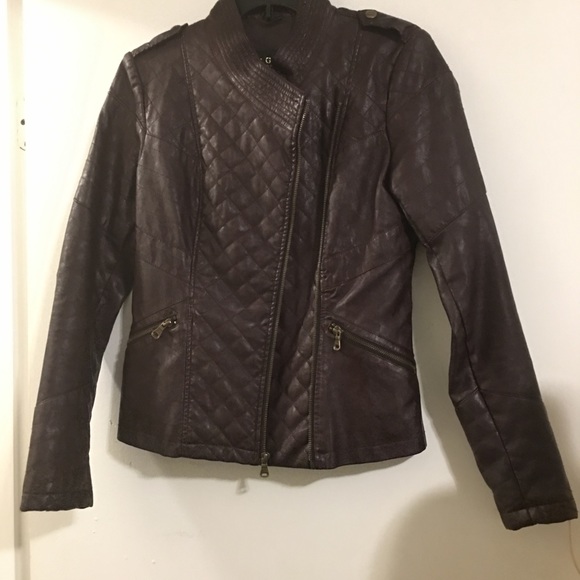 guess leather jacket womens - Picture 3 of 6